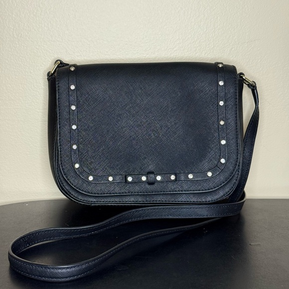 kate spade Handbags - Kate Spade Saffiano Leather Carsen Laurel Way Black Crossbody Bag